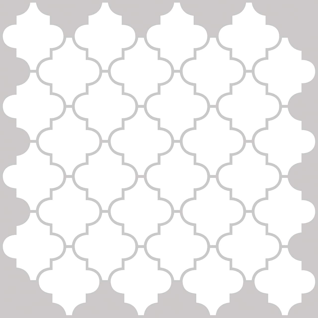 InHome Quatrefoil Peel & Stick Backsplash Tiles